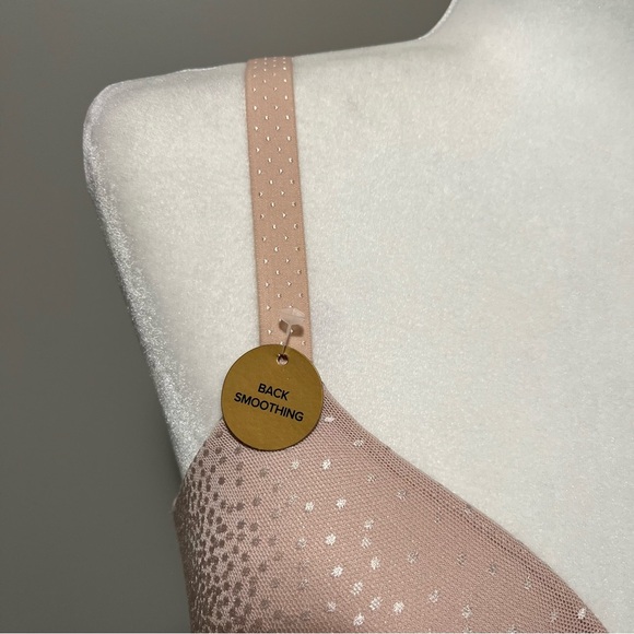 Wacoal Back Appeal Wirefree T-Shirt Bra Rose Dust - Picture 5 of 13